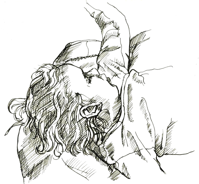 Sleeping toddler