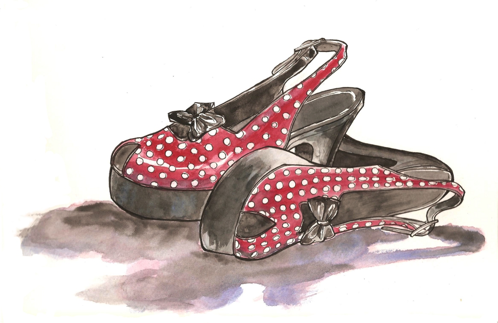 Red shoes