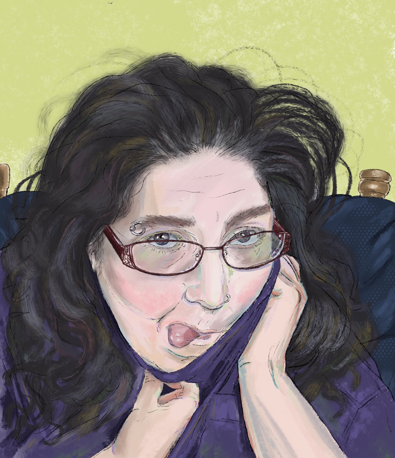 Miryam - Portrait #1 (Still Life With Femme)